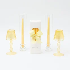 Outlet Mrs. Alice Yellow Melograno Candlescape