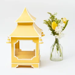 New Mrs. Alice Yellow Pagoda Lantern