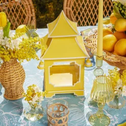 New Mrs. Alice Yellow Pagoda Lantern