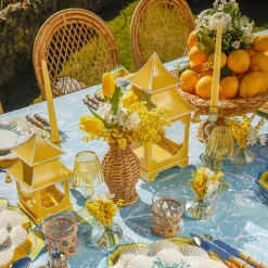 Sale Mrs. Alice Yellow Pagoda Lantern Set