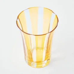 Outlet Mrs. Alice Yellow Positano Glasses (Set Of 4)